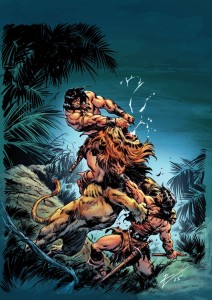 SAVAGE SWORD OF CONAN REFORGED #1 (OF 4) CVR C ROBERTO DE LA TORRE FOIL VIRGIN