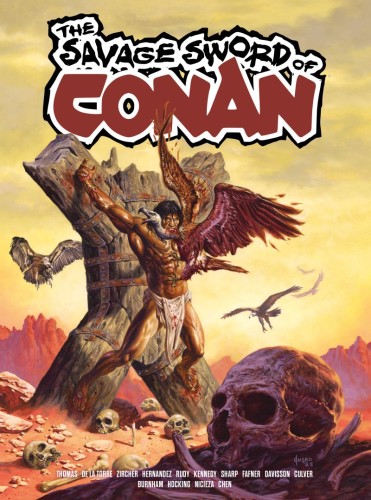 SAVAGE SWORD OF CONAN TP VOL 03 DIRECT MARKET EDITION JOE JUSKO CVR (9781787744943)