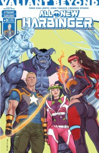 VALIANT BEYOND ALL-NEW HARBINGER #2 VAR B (ORTIZ)