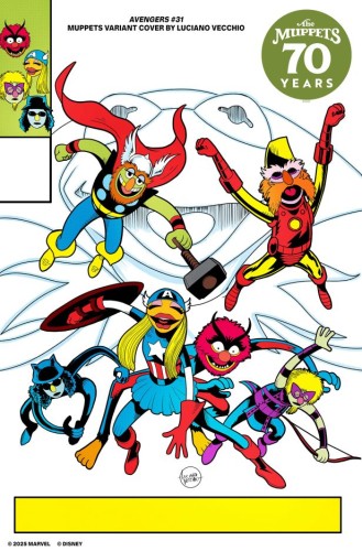 AVENGERS #31 LUCIANO VECCHIO MUPPETS VAR