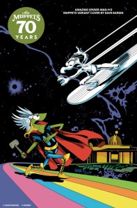 AMAZING SPIDER-MAN #13 DAVE BARDIN MUPPETS VAR