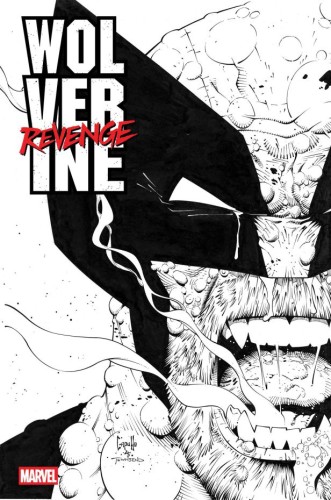 WOLVERINE REVENGE - RED BAND RAW - BLACK & WHITE EDITION #4 [POLYBAGGED]