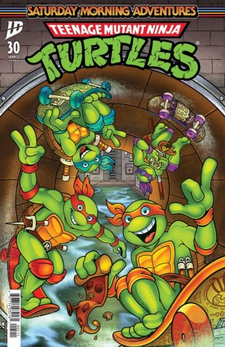 TEENAGE MUTANT NINJA TURTLES SATURDAY MORNING ADVENTURES #30 VAR B (MACK)