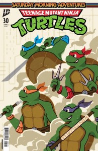 TEENAGE MUTANT NINJA TURTLES SATURDAY MORNING ADVENTURES #30 VAR C (ACORVIART)