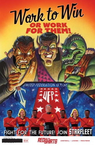 STAR TREK RED SHIRTS #4 VAR B (PRICE FEDERATION RECRUITMENT)