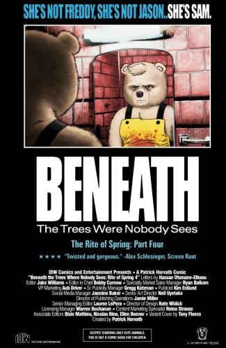 BENEATH THE TREES WHERE NOBODY SEES RITE OF SPRING #4 VAR B (FLEECS MOVIE HOMAGE COVER)