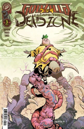 GODZILLA ESCAPE THE DEADZONE [KAI-SEI ERA] #3 VAR B (DELPECHE)