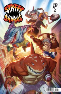 STREET SHARKS #2 VAR B (SANTOLOUCO)