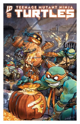 TEENAGE MUTANT NINJA TURTLES ANNUAL 2025 VAR C (CULLUM HOLIDAY VAR)