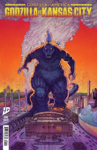 GODZILLA VS. AMERICA KANSAS CITY COVER A (WILLIAMS II & MOODY)