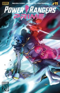 POWER RANGERS PRIME #11 A MAIN (DRESSED, CLARKE)