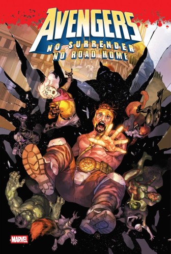AVENGERS: NO SURRENDER/NO ROAD HOME OMNIBUS YASMINE PUTRI COVER [DM ONLY] HC (9781302966546)
