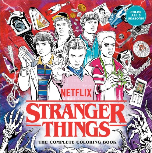 STRANGER THINGS: THE COMPLETE COLORING BOOK (COLOR ALL FIVE SEASONS!) TP (9798217091515)