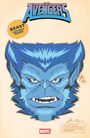 AVENGERS #30 RETRO HALLOWEEN MASK VAR