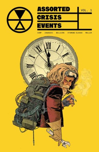 ASSORTED CRISIS EVENTS TP VOL 01 DIRECT MARKET EXCLUSIVE ERIC ZAWADZKI YELLOW CVR (9781534335028)