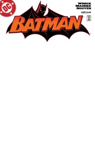 BATMAN #635 FACSIMILE EDITION CVR D BLANK CARD STOCK VAR