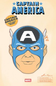 CAPTAIN AMERICA #3 RETRO HALLOWEEN MASK VAR
