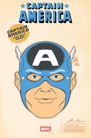 CAPTAIN AMERICA #3 RETRO HALLOWEEN MASK VAR