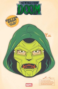 ONE WORLD UNDER DOOM #7 RETRO HALLOWEEN MASK VAR