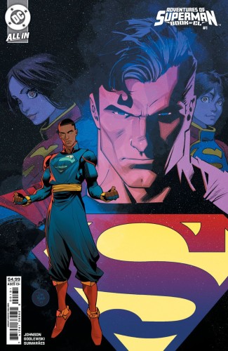 ADVENTURES OF SUPERMAN BOOK OF EL #1 (OF 12) CVR B DAN MORA CARD STOCK VAR