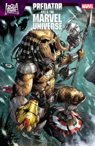 PREDATOR KILLS THE MARVEL UNIVERSE #1 MICHELE BANDINI 2ND PTG VAR