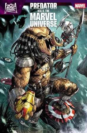 PREDATOR KILLS THE MARVEL UNIVERSE #1 MICHELE BANDINI 2ND PTG VAR