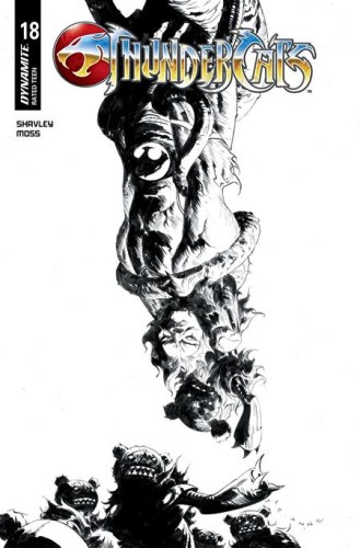 THUNDERCATS #18 CVR S JAE LEE LINE ART FOC BONUS VAR