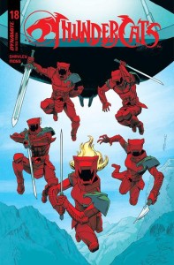 THUNDERCATS #18 CVR T DECLAN SHALVEY FOIL FOC BONUS VAR