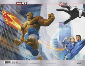 FANTASTIC FOUR #3 WESLEY BURT MARVEL STUDIOS WRAPAROUND VAR