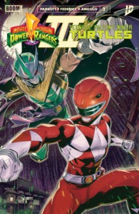 MIGHTY MORPHIN POWER RANGERS/TEENAGE MUTANT NINJA TURTLES III #2 A MAIN (DRESSED ZONNO)