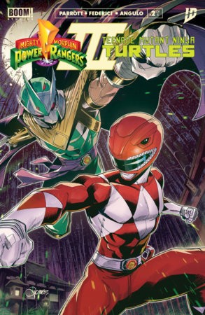 MIGHTY MORPHIN POWER RANGERS/TEENAGE MUTANT NINJA TURTLES III #2 A MAIN (DRESSED ZONNO)