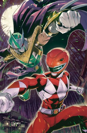 MIGHTY MORPHIN POWER RANGERS/TEENAGE MUTANT NINJA TURTLES III #2 D VAR (FULL ART FOIL ZONNO)