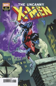 UNCANNY X-MEN #21 JUSTIN MASON NIGHTCRAWLER VAR