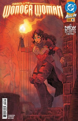 ABSOLUTE WONDER WOMAN #8 2ND PTG Second Printing