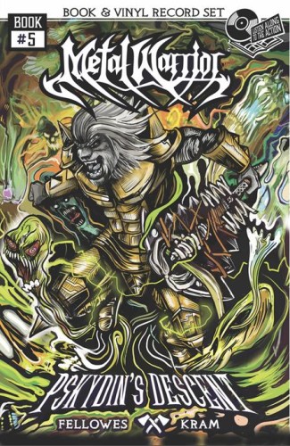 METAL WARRIOR #5 (OF 9) PSKYDINS DESCENT OUT OF DETENTION AND INTO DARKNESS