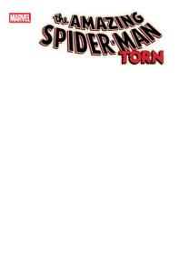 AMAZING SPIDER-MAN TORN #1 BLANK CVR VAR