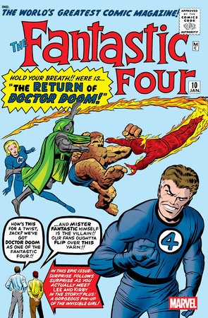FANTASTIC FOUR #10 FACSIMILE EDITION FOIL VAR