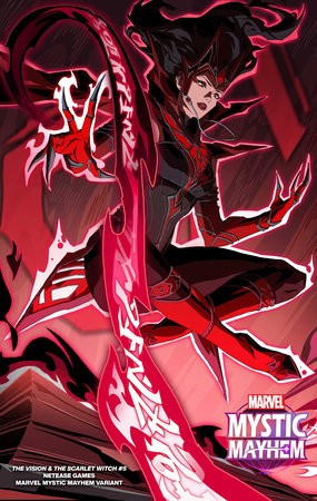 THE VISION & THE SCARLET WITCH #5 NETEASE GAMES MARVEL MYSTIC MAYHEM VAR