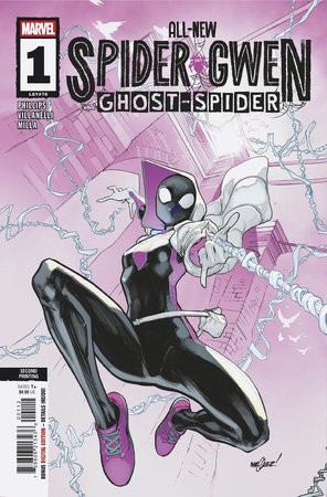 ALL-NEW SPIDER-GWEN THE GHOST-SPIDER #1 DAVID MARQUEZ 2ND PTG VAR