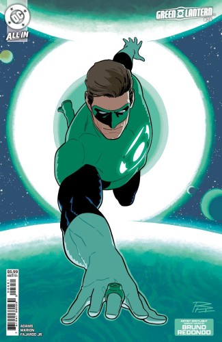GREEN LANTERN #26 CVR D BRUNO REDONDO ARTIST SPOTLIGHT CARD STOCK VAR (STARBREAKER SUPREMACY)