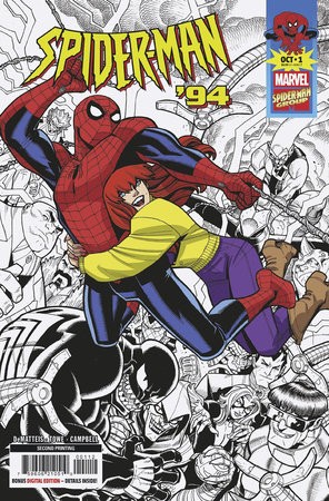 SPIDER-MAN 94 #1 NICK BRADSHAW 2ND PRINTING VAR
