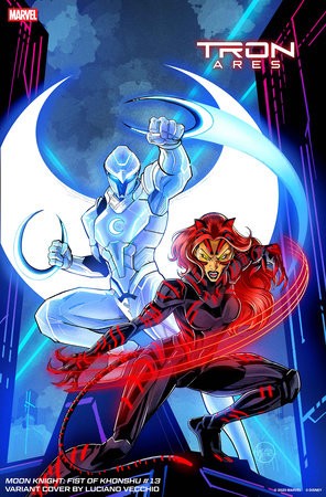 MOON KNIGHT FIST OF KHONSHU #13 LUCIANO VECCHIO TRON: ARES VAR