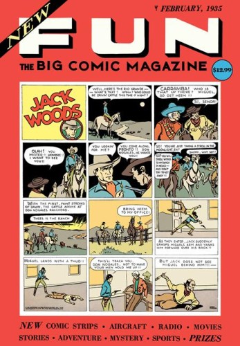 NEW FUN COMICS #1 FACSIMILE EDITION CVR B LYMAN ANDERSON FOIL VAR