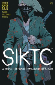 SOMETHING IS KILLING THE CHILDREN A MONSTER HUNTER WALKS INTO A BAR #1 B VAR (DRESSED, STENBECK)