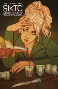 SOMETHING IS KILLING THE CHILDREN A MONSTER HUNTER WALKS INTO A BAR #1 C BOOM 20TH ANNIVERSARY VAR (DRESSED, FRISON)