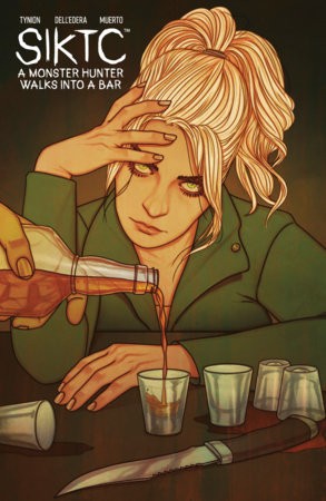 SOMETHING IS KILLING THE CHILDREN A MONSTER HUNTER WALKS INTO A BAR #1 C BOOM 20TH ANNIVERSARY VAR (DRESSED, FRISON)
