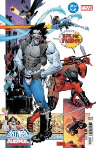 DC MARVEL BATMAN DEADPOOL #1 (ONE SHOT) CVR M SEAN GORDON MURPHY LOBO DEADPOOL CARD STOCK VAR