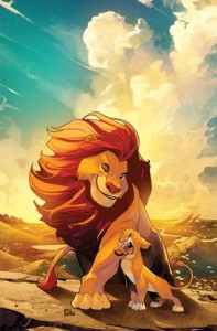 LION KING #1 CVR F EDWIN GALMON METAL VIRGIN VAR