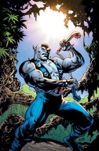 THUNDERCATS PANTHRO #1 CVR F DAVE ACOSTA METAL VIRGIN VAR