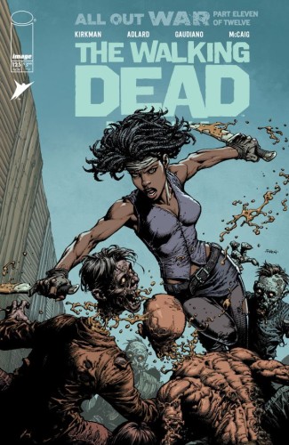 WALKING DEAD DELUXE #125 CVR A DAVID FINCH & DAVE MCCAIG